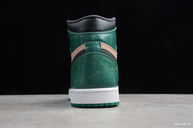 Jordan AH7389-203 1 Retro Anthracite Green Mystic Bio Air High Beige 1004